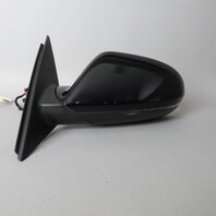 2014-2018 Audi A6 Left Door Mirror Black 4G1857409Q OEM Used