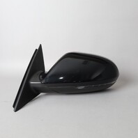 2014-2018 Audi A6 Left Door Mirror Black 4G1857409Q OEM Used