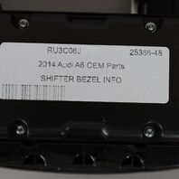 2012-2015 Audi A6 A7 Radio Audi Console MMI Control Switch 4G1919610C OEM Used