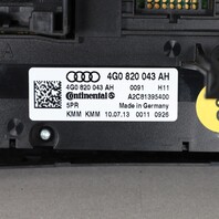 2013-2014 Audi A6 A7 Climate Temperature Control Panel 4G0820043AH OEM Used