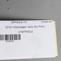 2011-2018 Volkswagen Jetta GLI Left Front Spindle Knuckle 5C0407255 OEM Used