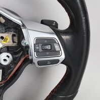 2010-2014 Volkswagen GTI Jetta GLI Steering Wheel Flat Bottom 5K0419091 OEM Used