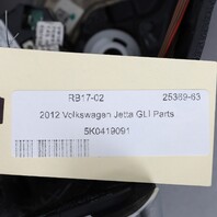 2010-2014 Volkswagen GTI Jetta GLI Steering Wheel Flat Bottom 5K0419091 OEM Used