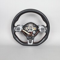2010-2014 Volkswagen GTI Jetta GLI Steering Wheel Flat Bottom 5K0419091 OEM Used