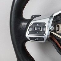 2010-2014 Volkswagen GTI Jetta GLI Steering Wheel Flat Bottom 5K0419091 OEM Used