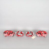 2012-2017 Volkswagen Jetta GLI Red Brake Caliper Set Front Rear OEM Used