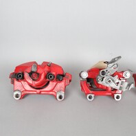 2012-2017 Volkswagen Jetta GLI Red Brake Caliper Set Front Rear OEM Used