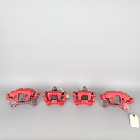 2012-2017 Volkswagen Jetta GLI Red Brake Caliper Set Front Rear OEM Used