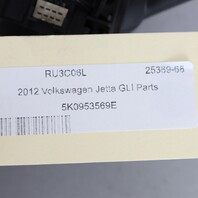 2012-2014 Volkswagen Jetta Turn Signal Wiper Switch 5C5953513G OEM Used