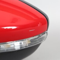 2011-2016 Volkswagen Jetta Sedan Left Door Mirror Tornado Red OEM Used