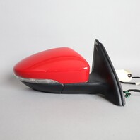 2011-2016 Volkswagen Jetta Sedan Right Door Mirror Tornado Red OEM Used