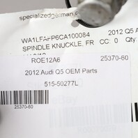 2011 2012 Audi A4 A5 Q5 S4 S5 Left Front Spindle Knuckle 8K0407241AA OEM Used