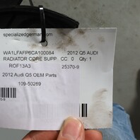 2009-2012 Audi Q5 Radiator Support 8R0805594B OEM Parts