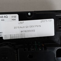2013-2016 Audi A4 A5 S4 S5 Q5 Climate Control Panel 8K1820043Q OEM Used