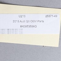 2016 Audi Q5 Turn Signal Wiper Clock Spring Column Switch 8K0953568Q OEM Used
