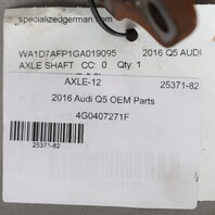 2012-2017 Audi A6 A7 A8 Q5 Front Axle Shaft CV Joint 4G0407271F OEM Used