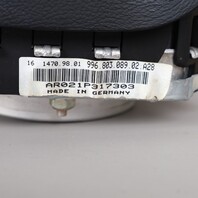 2000-2004 Porsche 911 Boxster 3 Spoke Steering Wheel Airbag Black OEM Used