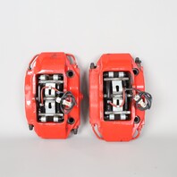 2000-2012 Porsche Boxster Cayman Front Brake Calipers Brembo Pair Red OEM Used