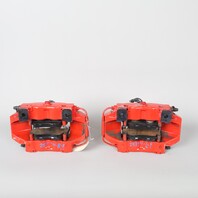 2000-2012 Porsche Boxster Cayman Front Brake Calipers Brembo Pair Red OEM Used
