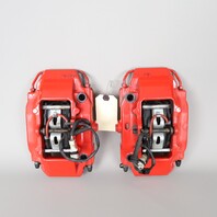 2000-2012 Porsche Boxster Cayman Rear Brake Calipers Brembo Pair Red OEM Used