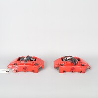 2000-2012 Porsche Boxster Cayman Rear Brake Calipers Brembo Pair Red OEM Used