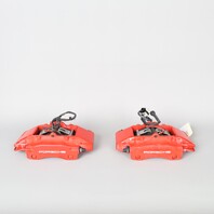 2000-2012 Porsche Boxster Cayman Rear Brake Calipers Brembo Pair Red OEM Used