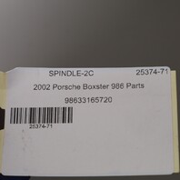 1997-2004 Porsche Boxster 986 Left Rear Spindle Knuckle Hub 3.2 OEM Used