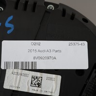 2015-2018 Audi A3 Speedometer Instrument Cluster 8V0920970A OEM Used