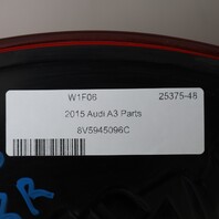 2015-2016 Audi A3 S3 Right Tail Light LED 8V5945096C OEM Used