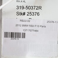 2010-2013 BMW 550i 650i N63 Left Air Cleaner Filter Box 13717577467 OEM Used