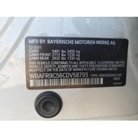 2012 BMW 550i F10 Parts