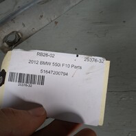 11-16 BMW 528i 535i 550i Right Hood Latch Support Bracket 51647200794 OEM Used