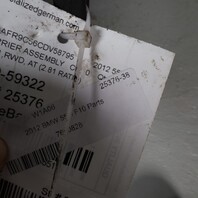 2010-2019 BMW 550i 650i 750i Rear Axle Differential Carrier 33107630828 OEM Used