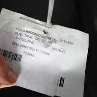 2011-2016 BMW 528i 535i 550i 640i 650i Gas Fuel Tank 16117268031 OEM Used