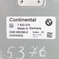 2009-2012 BMW 550i 650i 750i N63 Engine Control Module ECU 12147633374 OEM Used