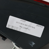 2011-2013 BMW 528i 535i 550i M5 F10 Left Tail Light 63217203231 OEM Used