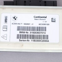 BMW X3 328i 335i 428i 435i 528i 535i 550i 750i SRS Module 65779253637 OEM Used