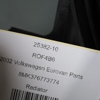 2001-2003 Volkswagen Eurovan Radiator Fans With Shroud OEM 7D0121207