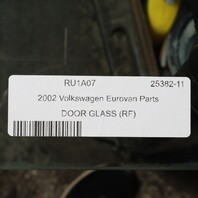 1992-2003 Volkswagen Eurovan Left Front Door Glass Window 703845202 OEM Used