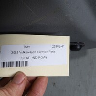 1999-2003 Volkswagen Eurovan MV Left Second Row Seat Grey OEM Used