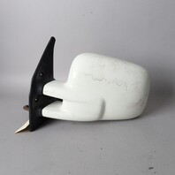 1992-2003 Volkswagen Eurovan Left Door Mirror White 7D1857507H OEM Used