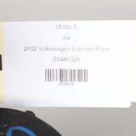 2001-2003 Volkswagen Eurovan VR6 AXK Starter Motor OEM