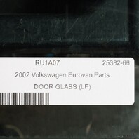 1992-2003 Volkswagen Eurovan Left Front Door Glass Window 703845201 OEM Used