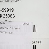 2014-2016 BMW X5 F15 3.0 Radiator 17117807624 OEM Used