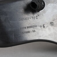 2014-2018 BMW X5 F15 Left Radiator Air Duct 51748055209 OEM Used