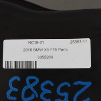 2014-2018 BMW X5 F15 Left Radiator Air Duct 51748055209 OEM Used