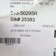 2007-2019 BMW X5 X6 Right Rear Lower Control Arm 33326770952 OEM Used