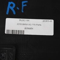2014-2018 BMW X5 F15 Right Front Bumper Grille M-Package 51118064636 OEM Used