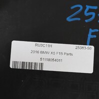 2014-2018 BMW X5 F15 Front Bumer License Plate Bracket 51118054011 OEM Used