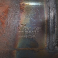 2014-2019 BMW X5 X6 3.0 Exhaust Manifold Downpipe 18327645666 OEM Used